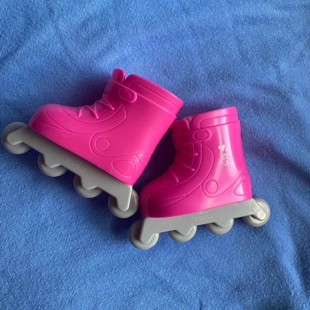 American girl Ice skates